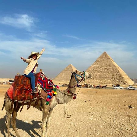 Grand Golden Pyramids View Hotel Kafrat al Jabal Bagian luar foto